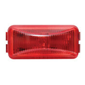 Waterproof LED Fleet Count Sealed Trailer Marker/Clearance Light, Red